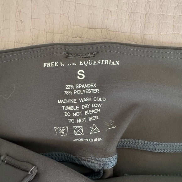 Free Ride Equestrian Pull On Hybrid Breeches - Picture 3 of 3